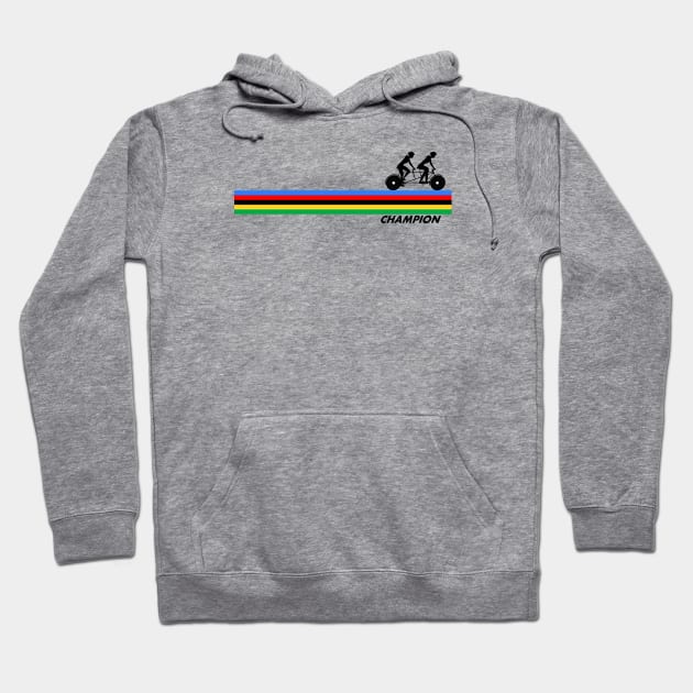 Women's Tandem Racing World Champion Hoodie by vintagejoa